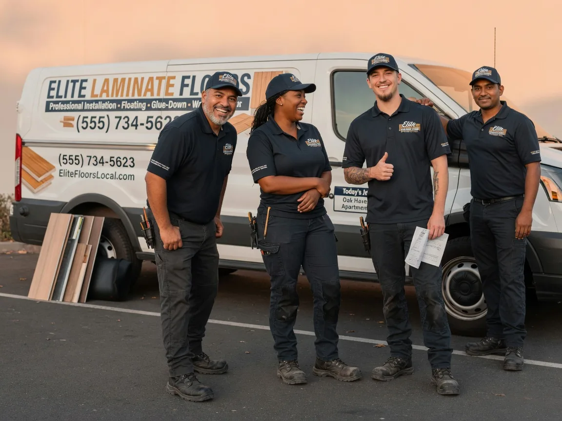Laminate flooring installation company in Breda, IA